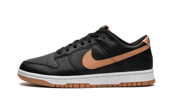 NIKE DUNK LOW "Black / Amber Brown"