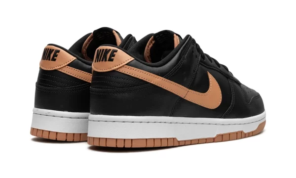 NIKE DUNK LOW "Black / Amber Brown" - Image 4