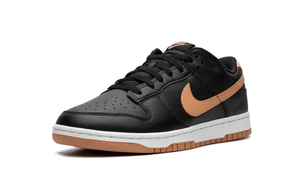 NIKE DUNK LOW "Black / Amber Brown" - Image 5