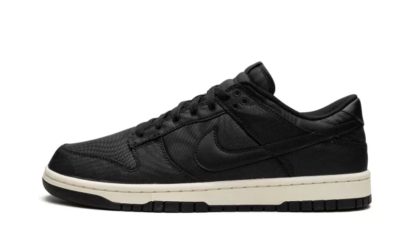 NIKE DUNK LOW RETRO PRM "Black Canvas"