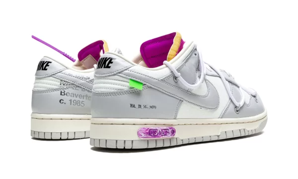 NIKE X OFF-WHITE DUNK LOW "Off-White - Lot 03" - Image 4