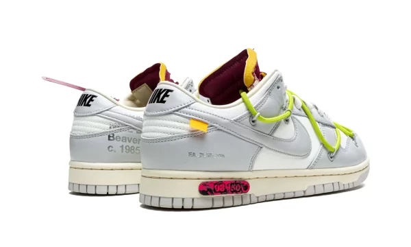 NIKE X OFF-WHITE DUNK LOW "Off-White - Lot 08" - Image 4