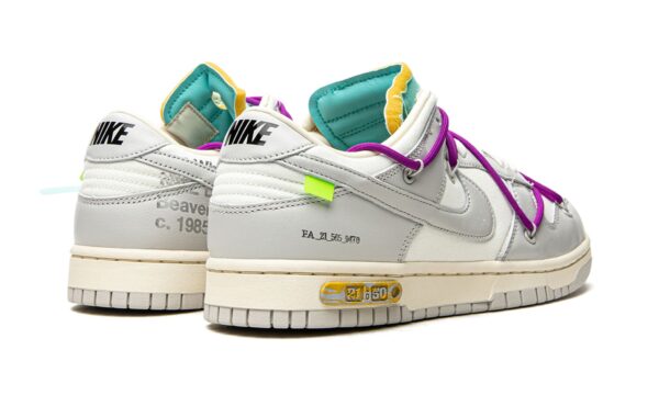 NIKE X OFF-WHITE DUNK LOW "Off-White - Lot 21" - Image 4