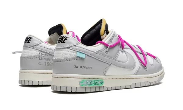 NIKE X OFF-WHITE DUNK LOW "Off-White - Lot 30" - Image 4