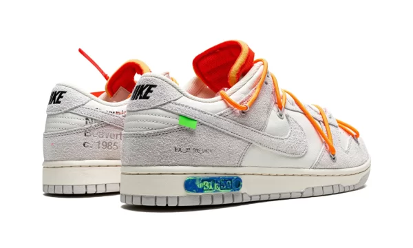 NIKE X OFF-WHITE DUNK LOW OFF-WHITE "Off-White - Lot 31" - Image 4